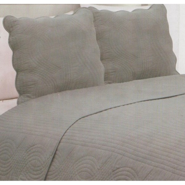 Couvre lit Gris - 260x260