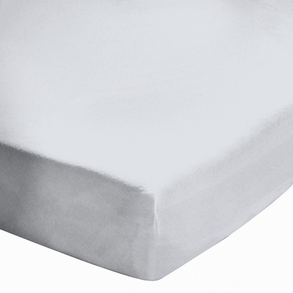 Drap housse Blanc Bonnet 27 cm 160x200