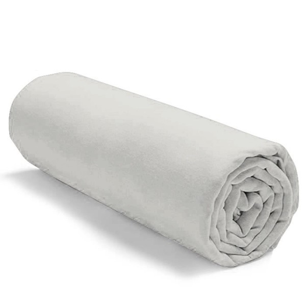 drap housse 120 Blanc