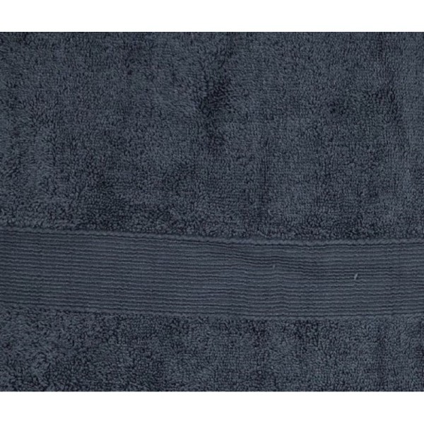 Lot de 5 Grandes Serviettes Eponge 600 g/m²  100 % coton - Marron