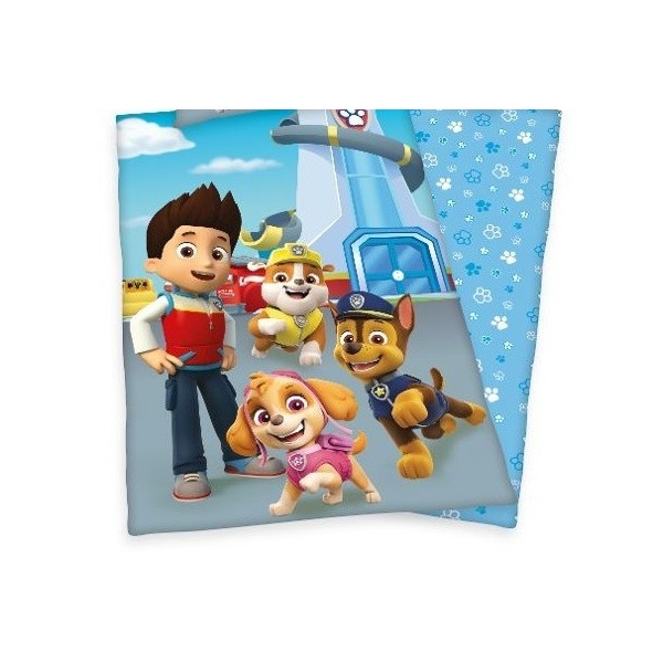 Housse de couette 140x200 Paw Patrol Mighty Pup's