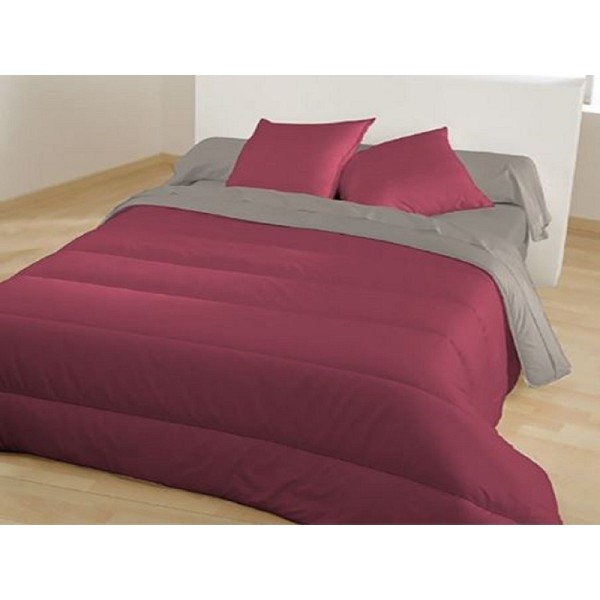 Couette Microfibre Groseille Glycine 220x240