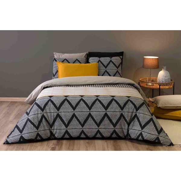 Housse de couette CERVIN 240x220 100% Coton - 57 fils