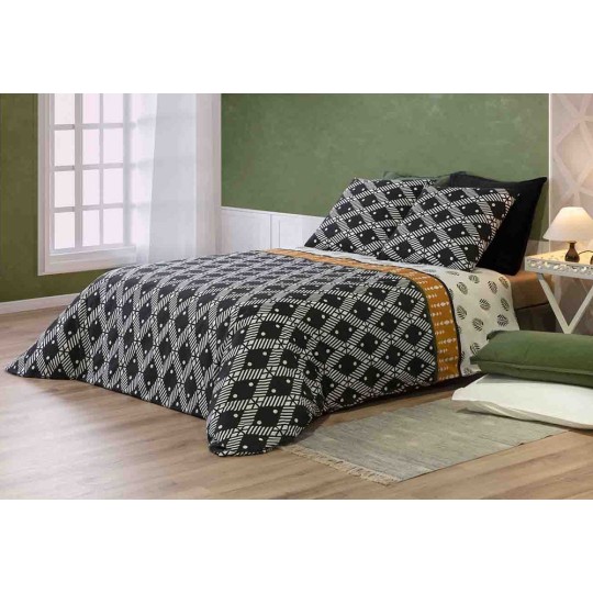 Housse de couette LUIS 240x220 100% Coton - 57 fils