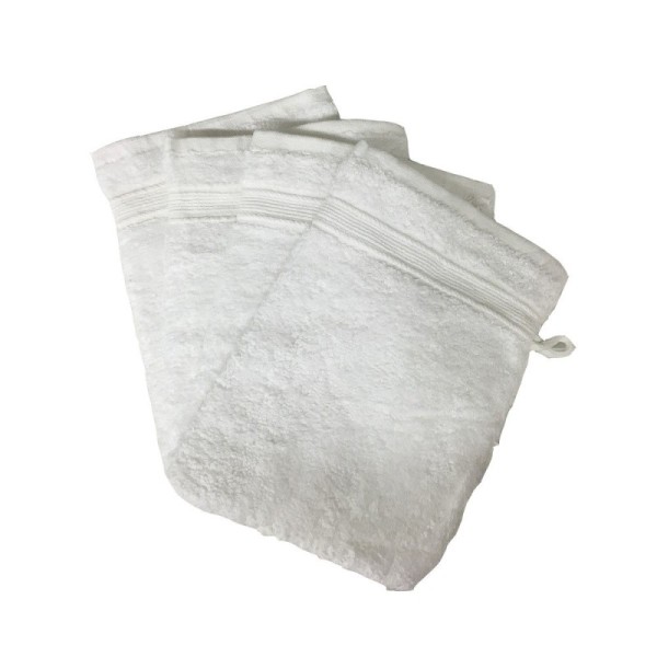 Lot de 5 Grandes Serviettes Eponge 600 g/m²  100 % coton - Marron