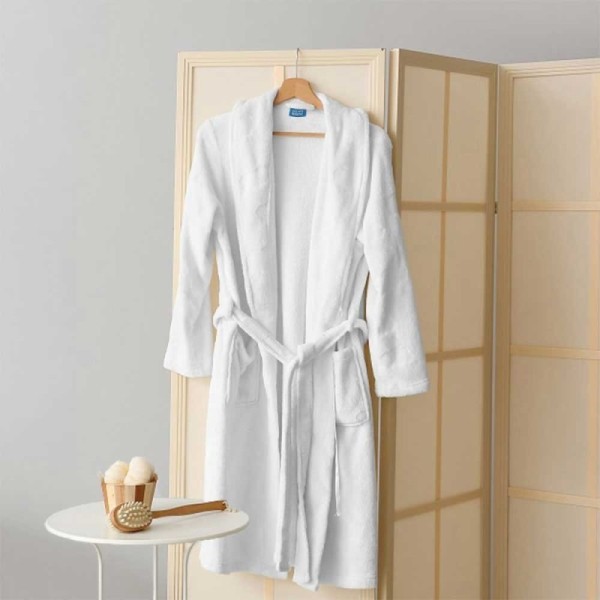 Peignoir Capuche 100% coton- 500 gr/m²
