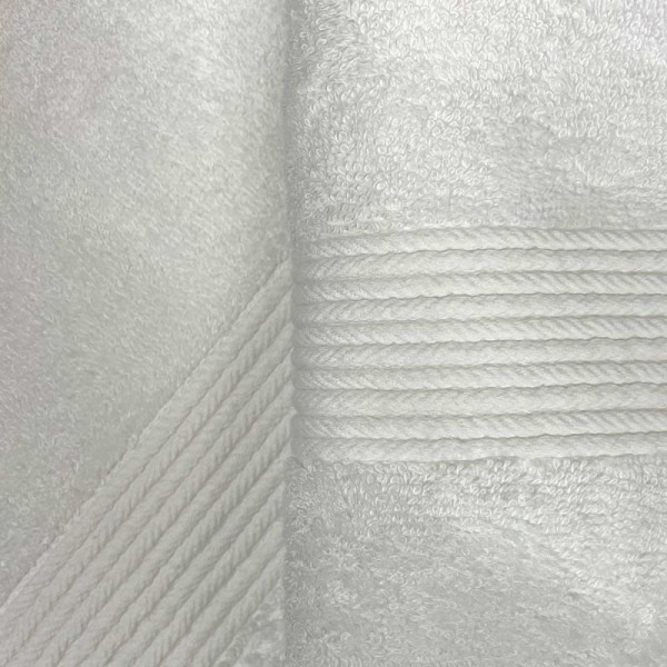 Lot de 5 Grandes Serviettes Eponge 600 g/m²  100 % coton - Marron