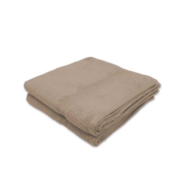 copy of Lot de 5 Grandes Serviettes Eponge 600 g/m²  100 % coton - Marron