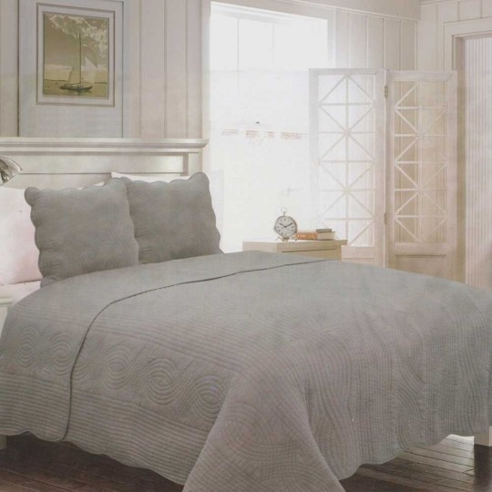 Couvre lit Blanc - 2 places