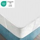 Protège Matelas molleton coton 400gr/m² Bonnets 30cm oeko tex
