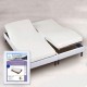 Protège Matelas Imperméable Micro-respirant, spécial lit articulé