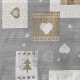 Motif Nappe Augustin gris rectangle