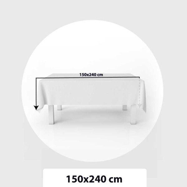 Dimensions Nappe Augustin rectangle