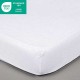 Protège Matelas molleton 400gr/m² pour lit Tête et Pieds Relevables
