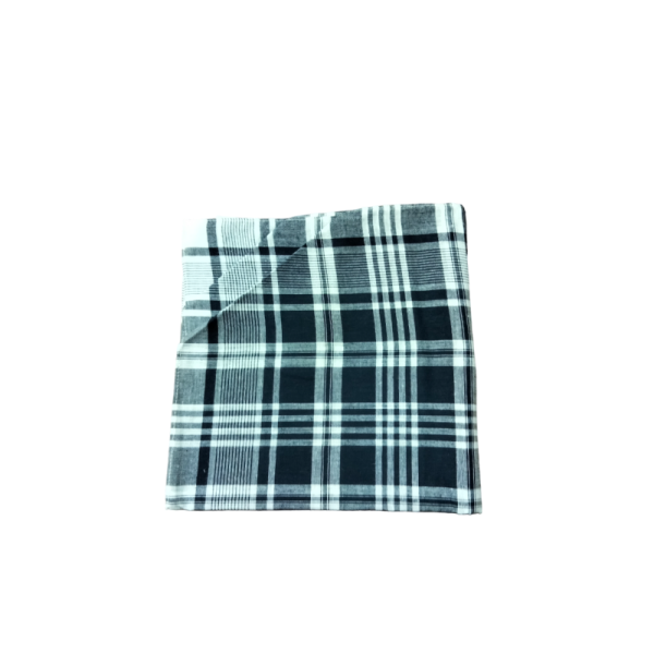 Mouchoirs Carreaux Bleu et Blanc 50x50cm