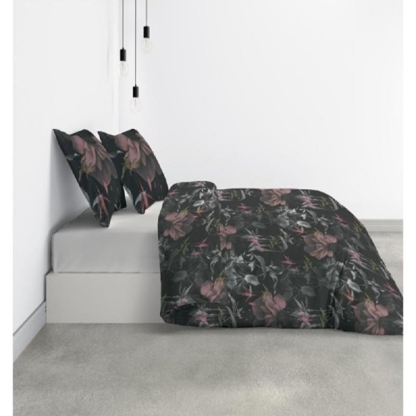 housse de couette coton bio 260x240 cm belle de jour décor chambre de biais