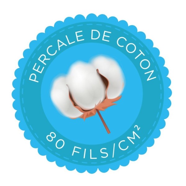 picto percale de coton 80 fils
