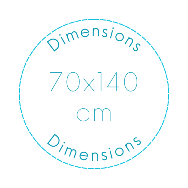 Dimensions serviette de plage microfibre chiots