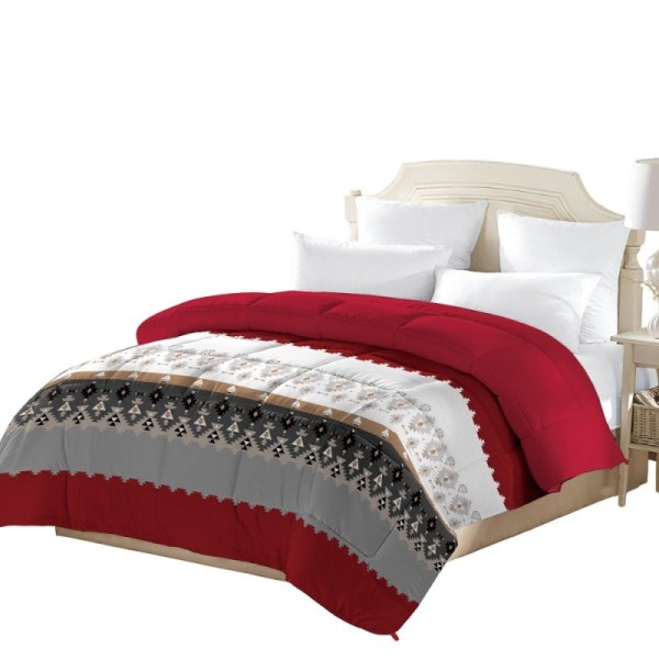 copy of Couette Microfibre Groseille Glycine 220x240