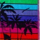 Serviette de plage Van Multicolore 90x170cm- détail