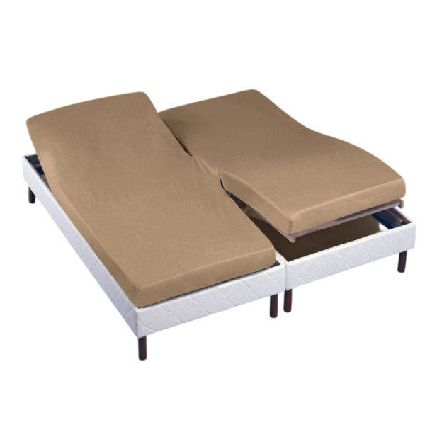 drap housse 2x70x190 blanc