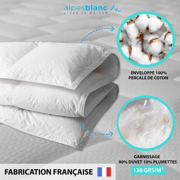 Couette naturelle plume Luxe