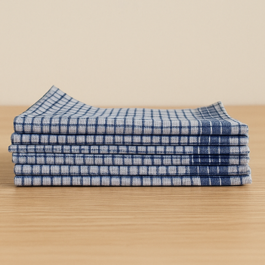 Lot de 6 mouchoirs de travail