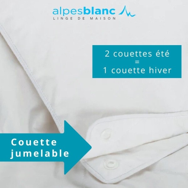 Couette naturelle plume Luxe