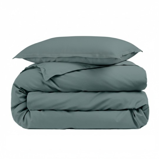 Housse de couette unie Percale de coton 80 fils/cm²