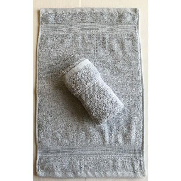 Lot de 5 Grandes Serviettes Eponge 600 g/m²  100 % coton - Marron