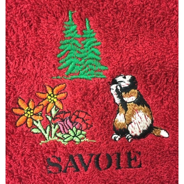 Lot de 6 torchons Montagne