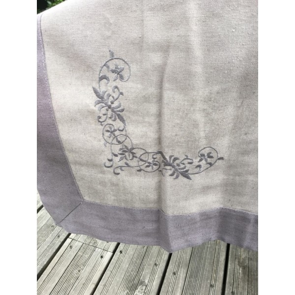 Nappe anti-Tache Ronde Liberté rouge