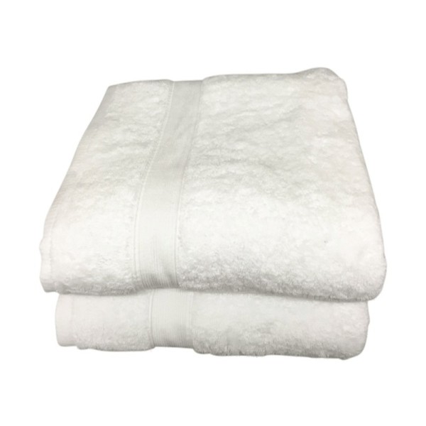 Lot de 5 Grandes Serviettes Eponge 600 g/m²  100 % coton - Marron