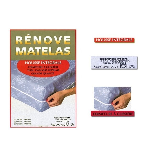 Housse de matelas intégrale
