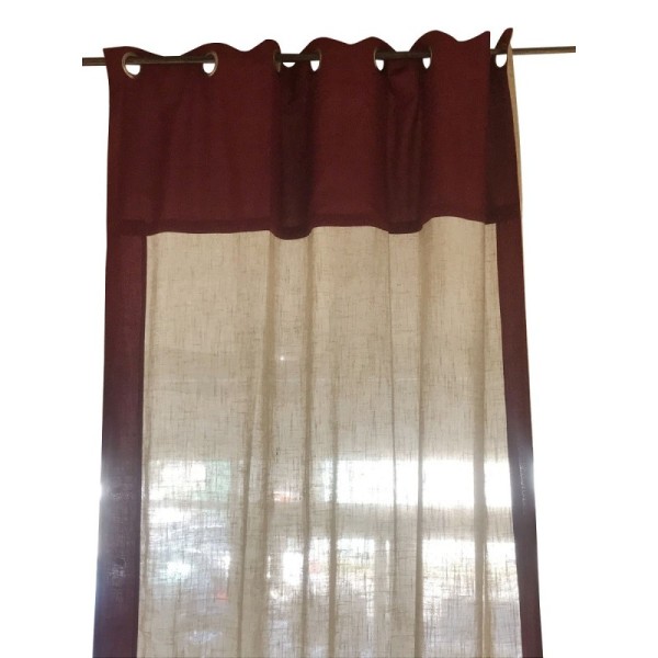 copy of Etamine VICHY Blanc